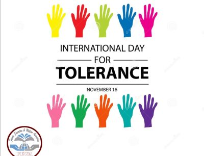 INT- TOLERANCE DAY